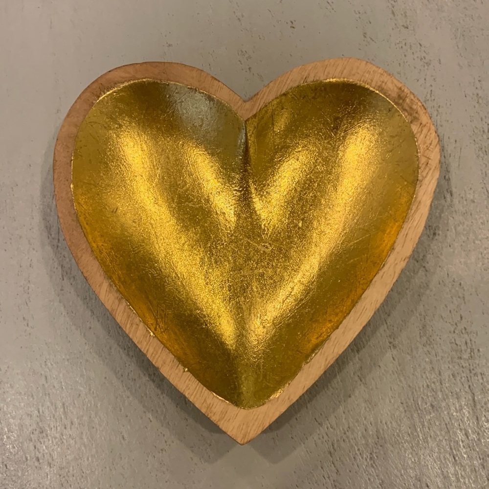 💛 Mango Wood Heart Bowl 💛